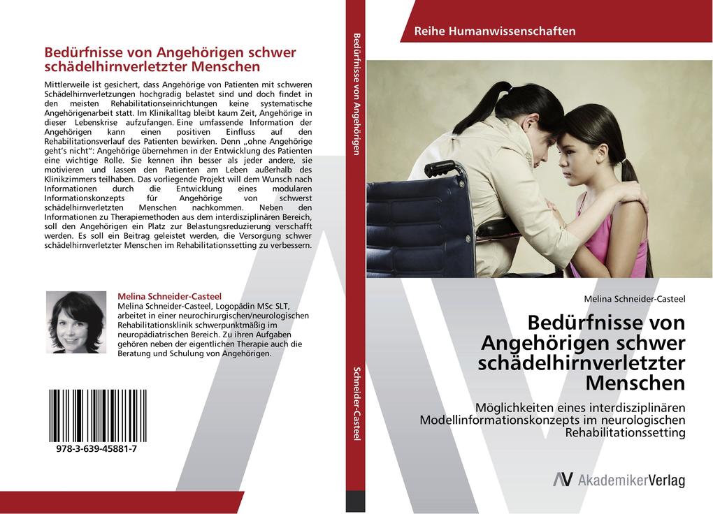 Bedürfnisse von Angehörigen schwer schädelhirnverletzter Menschen
