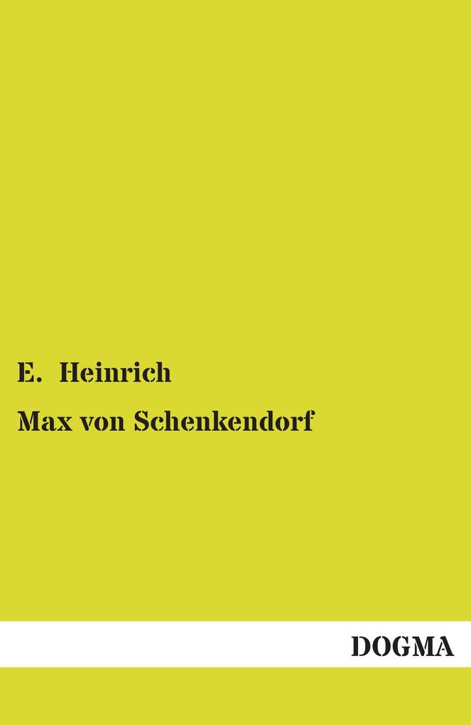 Max von Schenkendorf