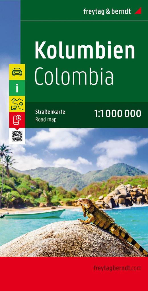 Kolumbien Autokarte 1:1 Mio.