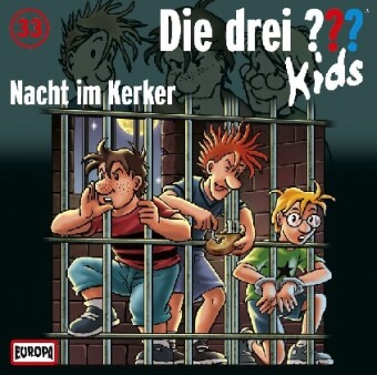 Image of Die drei ??? Kids 33. Nacht im Kerker (drei Fragezeichen) CD