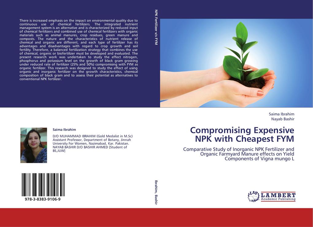 Compromising Expensive NPK with Cheapest FYM