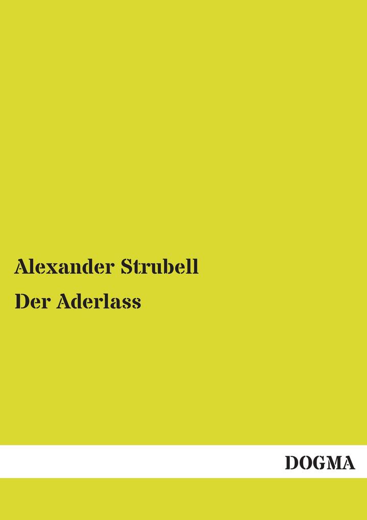 Der Aderlass