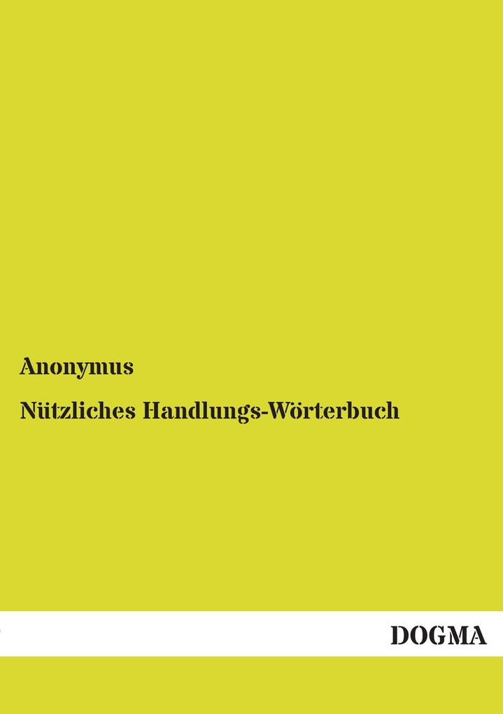 Nützliches Handlungs-Wörterbuch