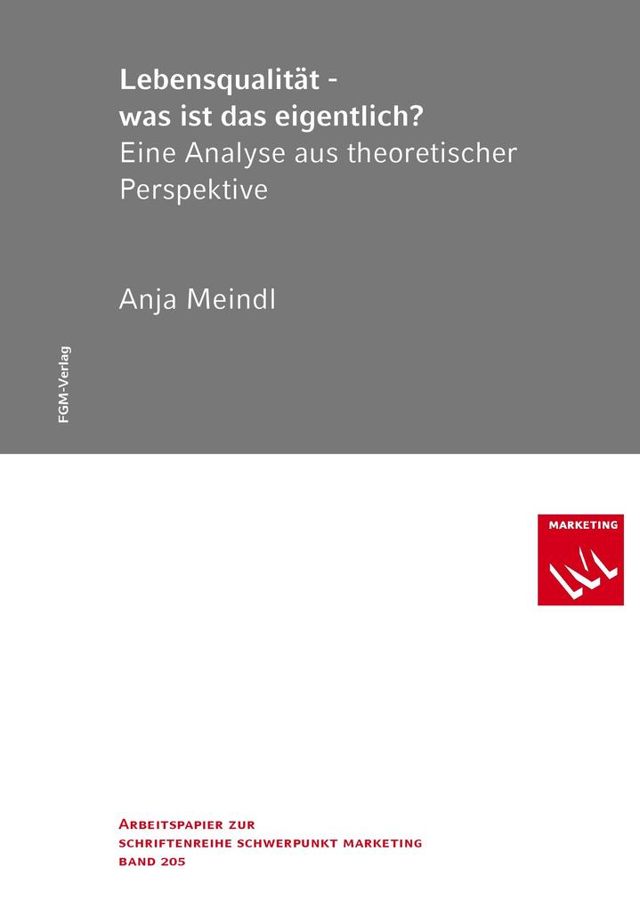 Lebensqualität - was ist das eigentlich?