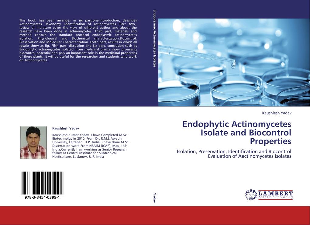 Endophytic Actinomycetes Isolate and Biocontrol Properties