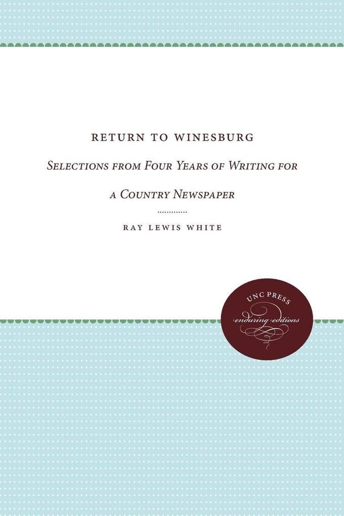 Return to Winesburg