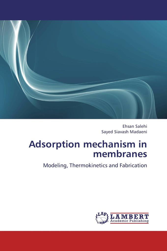 Adsorption mechanism in membranes