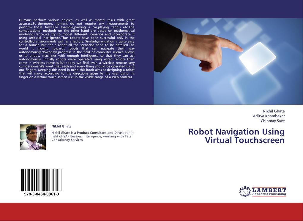 Robot Navigation Using Virtual Touchscreen
