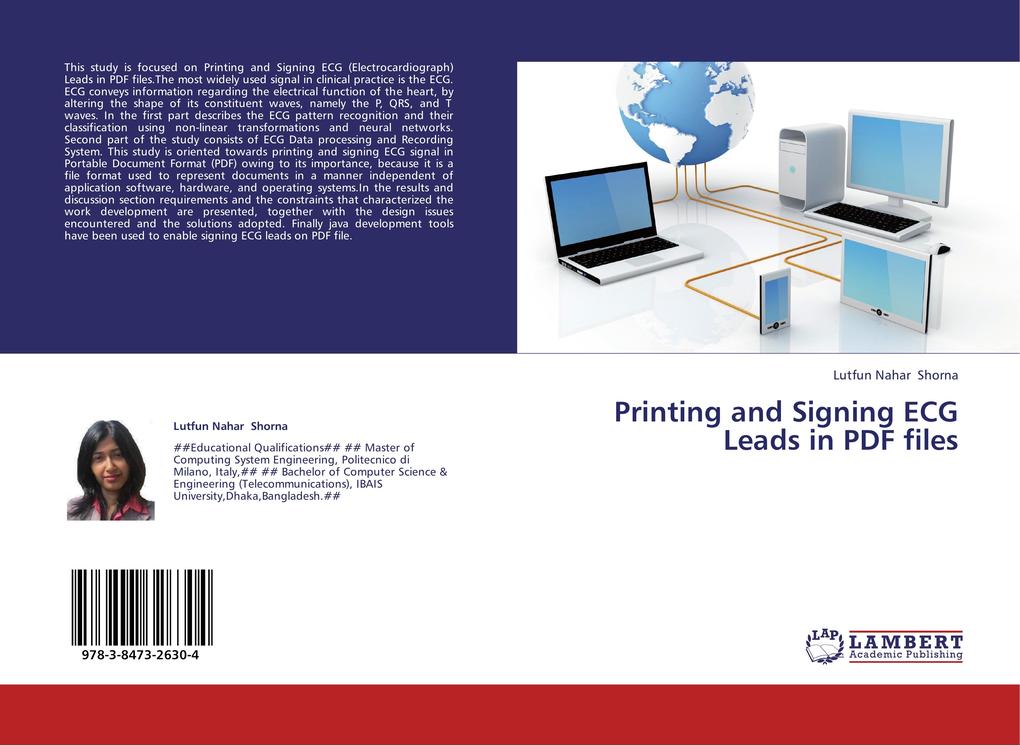 Printing and Signing ECG Leads in PDF files - Lutfun Nahar Shorna