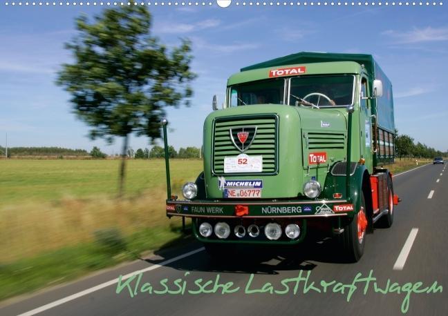 Klassische Lastkraftwagen (Posterbuch DIN A4 quer) als Buch von Stefan Bau - Stefan Bau