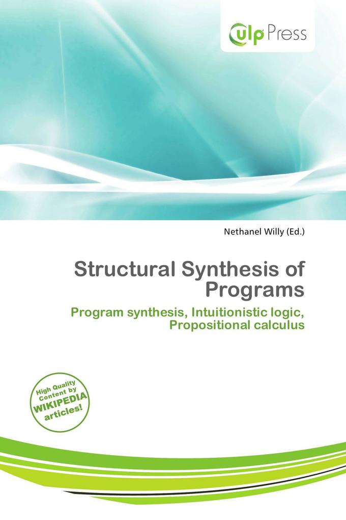 Structural Synthesis of Programs