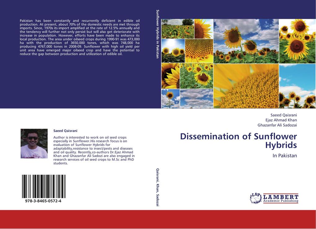 Dissemination of Sunflower Hybrids - Saeed Qaisrani/ Ejaz Ahmad Khan/ Ghazanfar Ali Sadozai