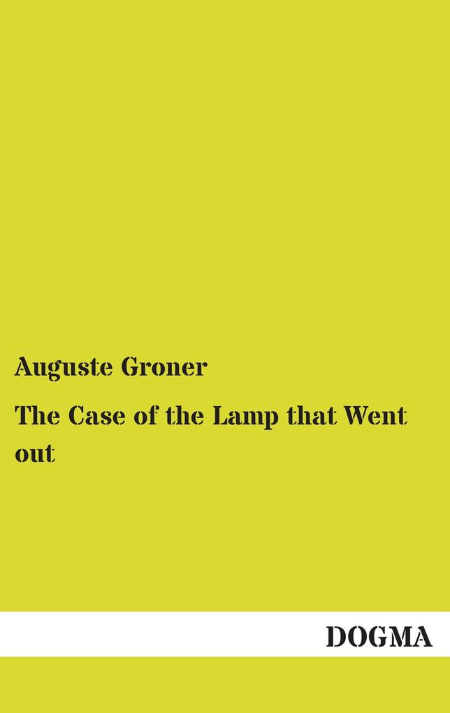 The Case of the Lamp that Went out