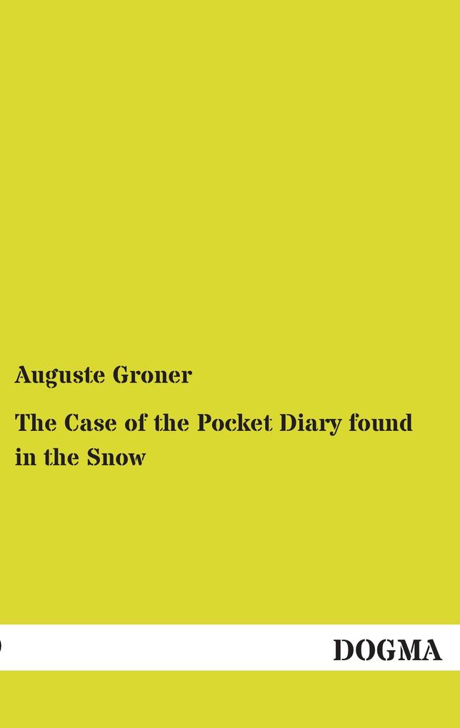 The Case of the Pocket Diary found in the Snow