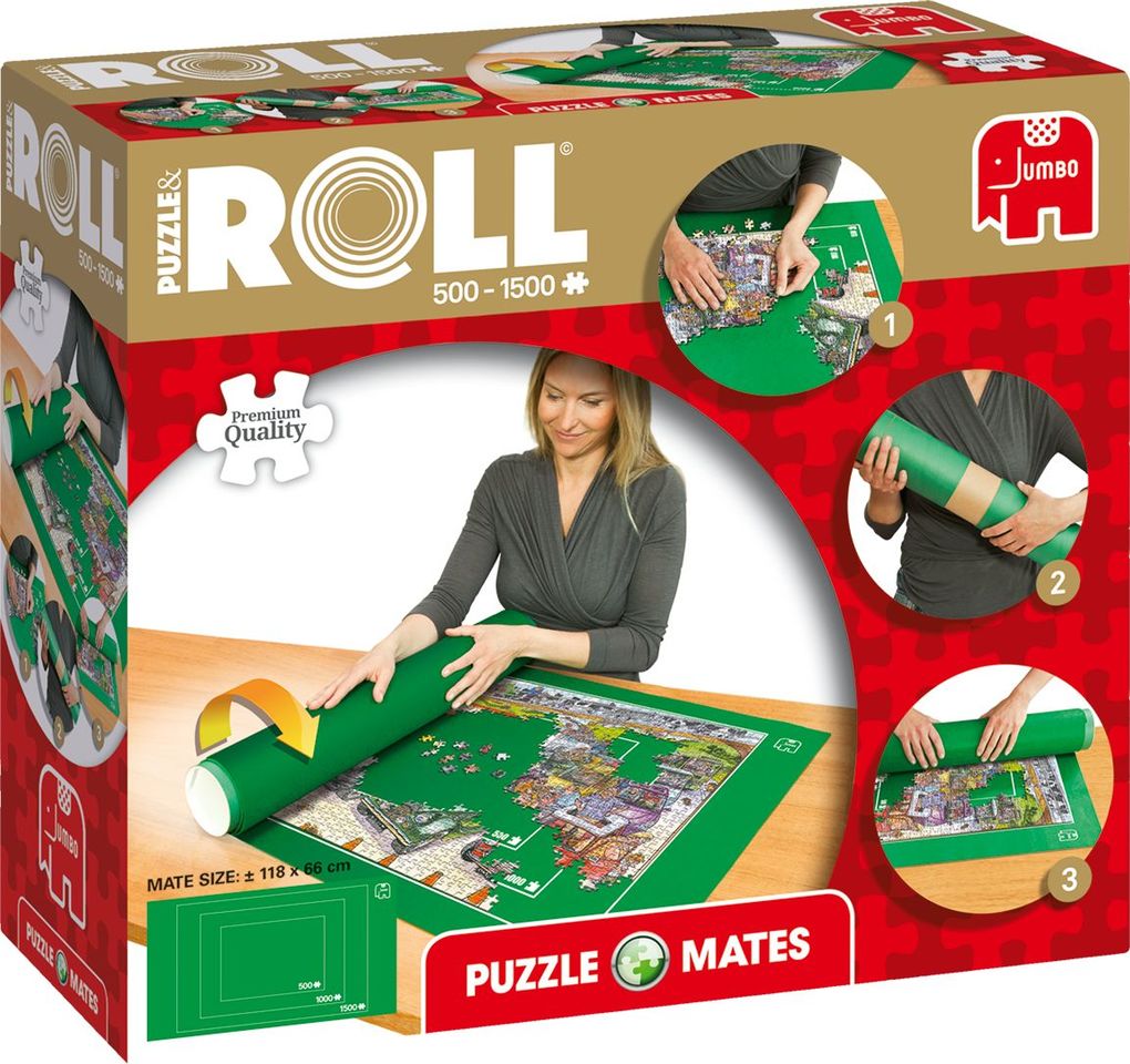 Image of Jumbo 17690 - Puzzle Mates and Roll, 1500 Teile