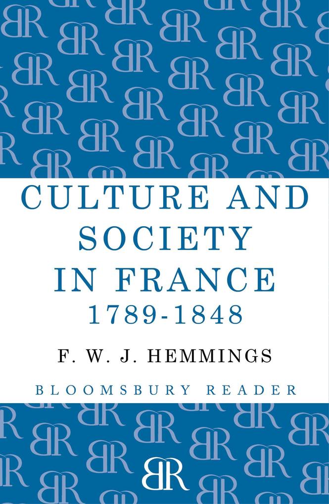 Culture and Society in France 1789-1848