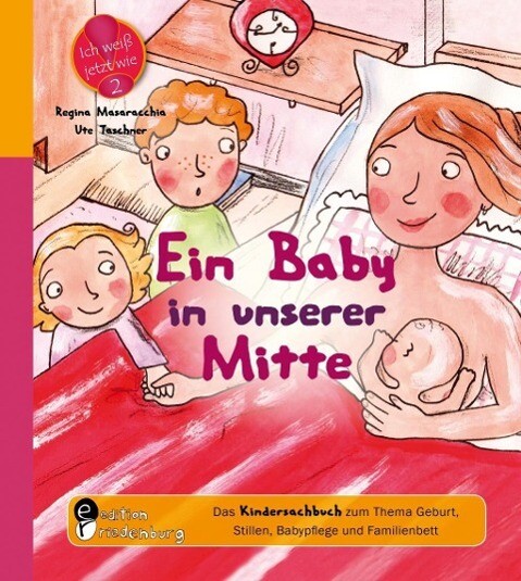 Ein Baby in unserer Mitte - Das Kindersachbuch zum Thema Geburt Stillen Babypflege und Familienbett