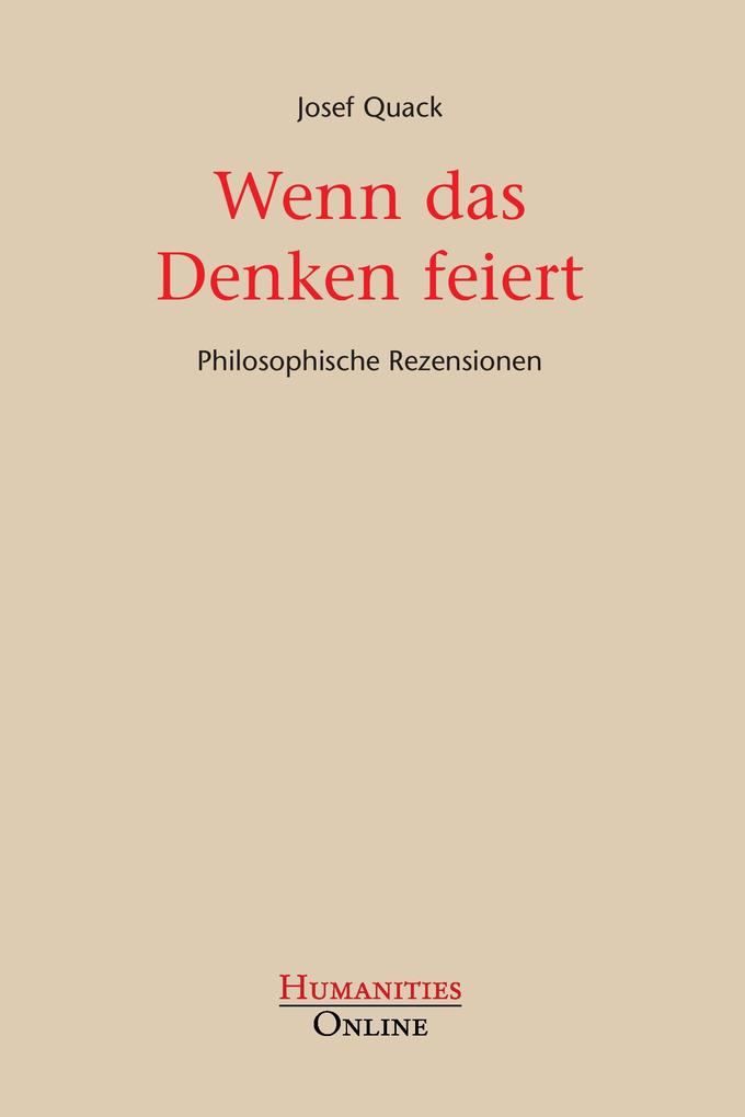 Wenn das Denken feiert