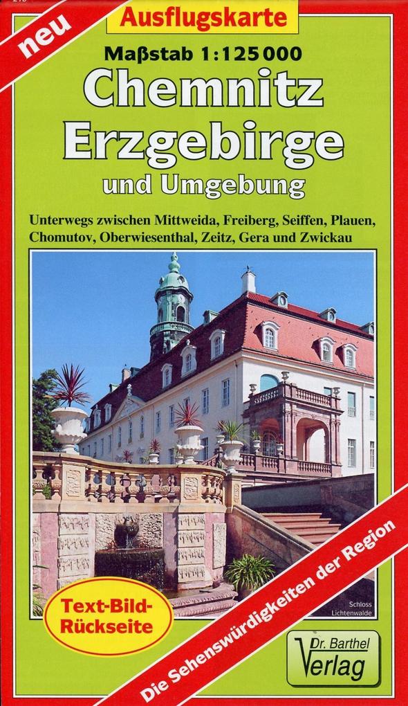 Doktor Barthel Karte Chemnitz Erzgebirge und Umgebung