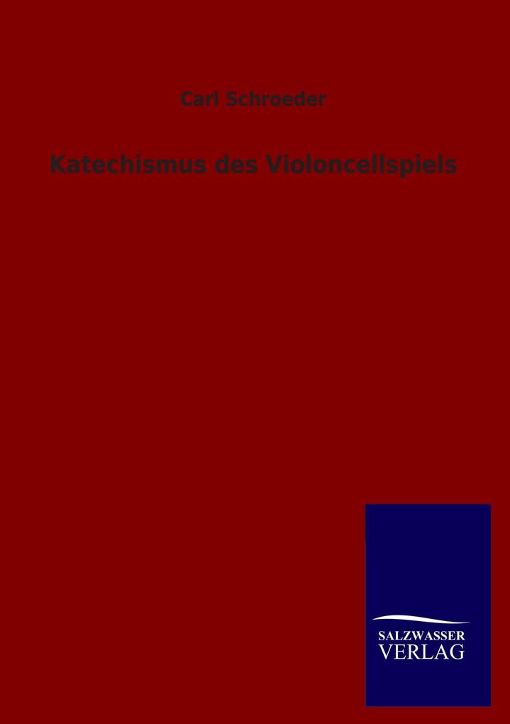 Katechismus des Violoncellspiels