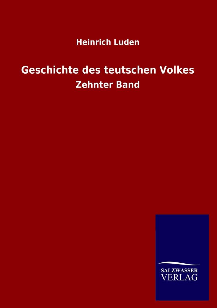 Geschichte des teutschen Volkes
