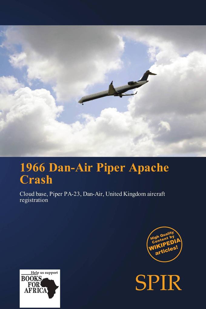 1966 Dan-Air Piper Apache Crash