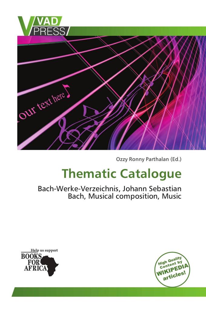 Thematic Catalogue