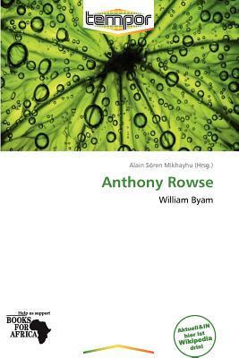 Anthony Rowse