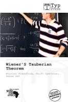 Wiener'S Tauberian Theorem