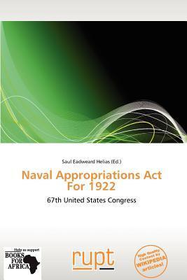 Naval Appropriations Act For 1922