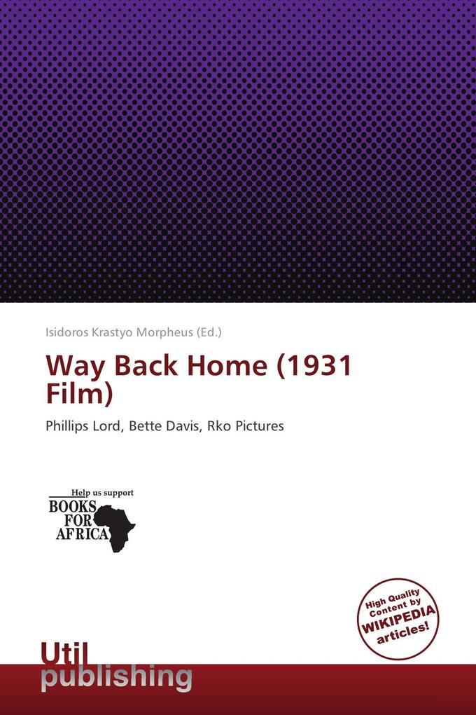 Way Back Home (1931 Film)