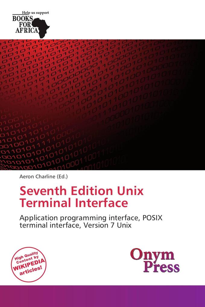 Seventh Edition Unix Terminal Interface