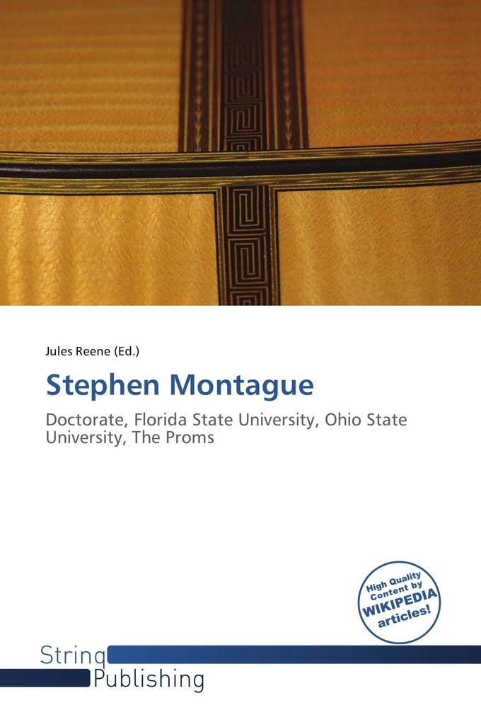 Stephen Montague