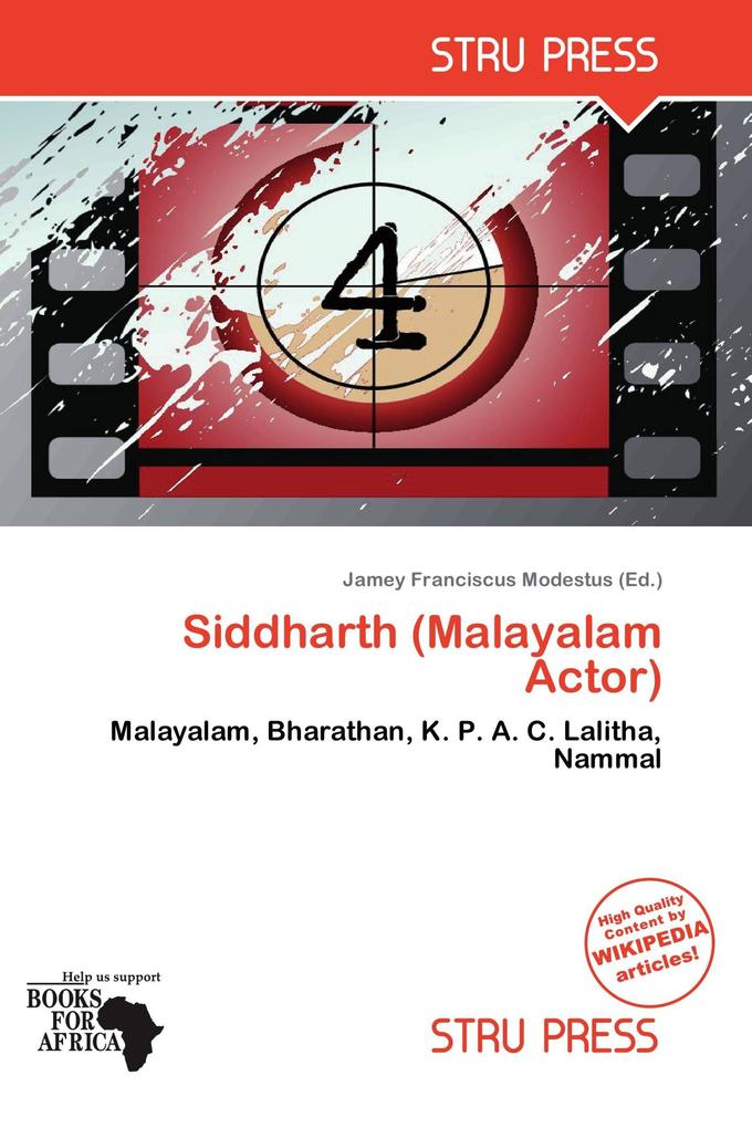 Siddharth (Malayalam Actor)