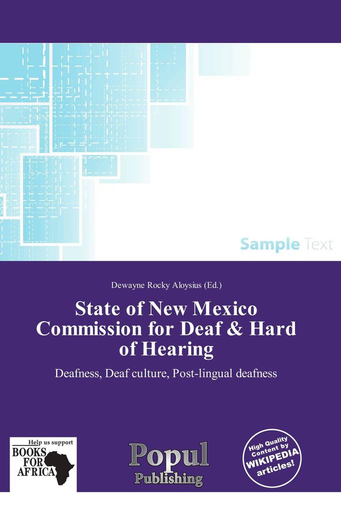 State of New Mexico Commission for Deaf & Hard of Hearing