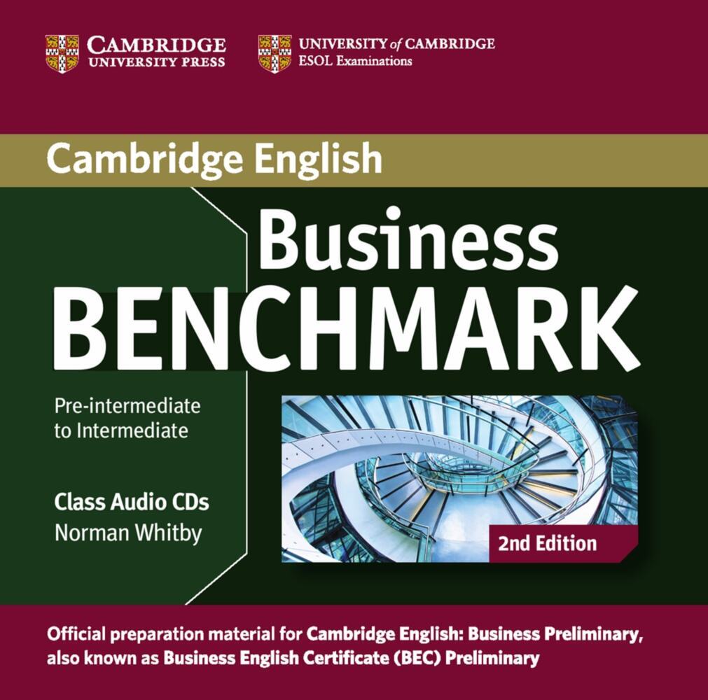 Business Benchmark B1 Pre-intermediate/Intermediate 2nd editionAudio-CD