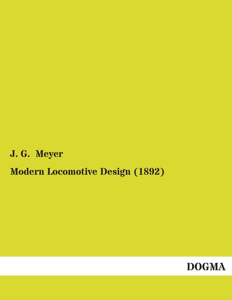 Modern Locomotive Design (1892)