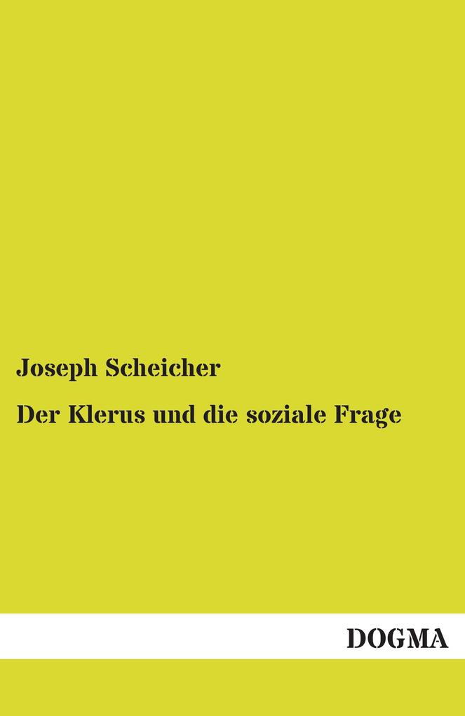 Der Klerus und die soziale Frage