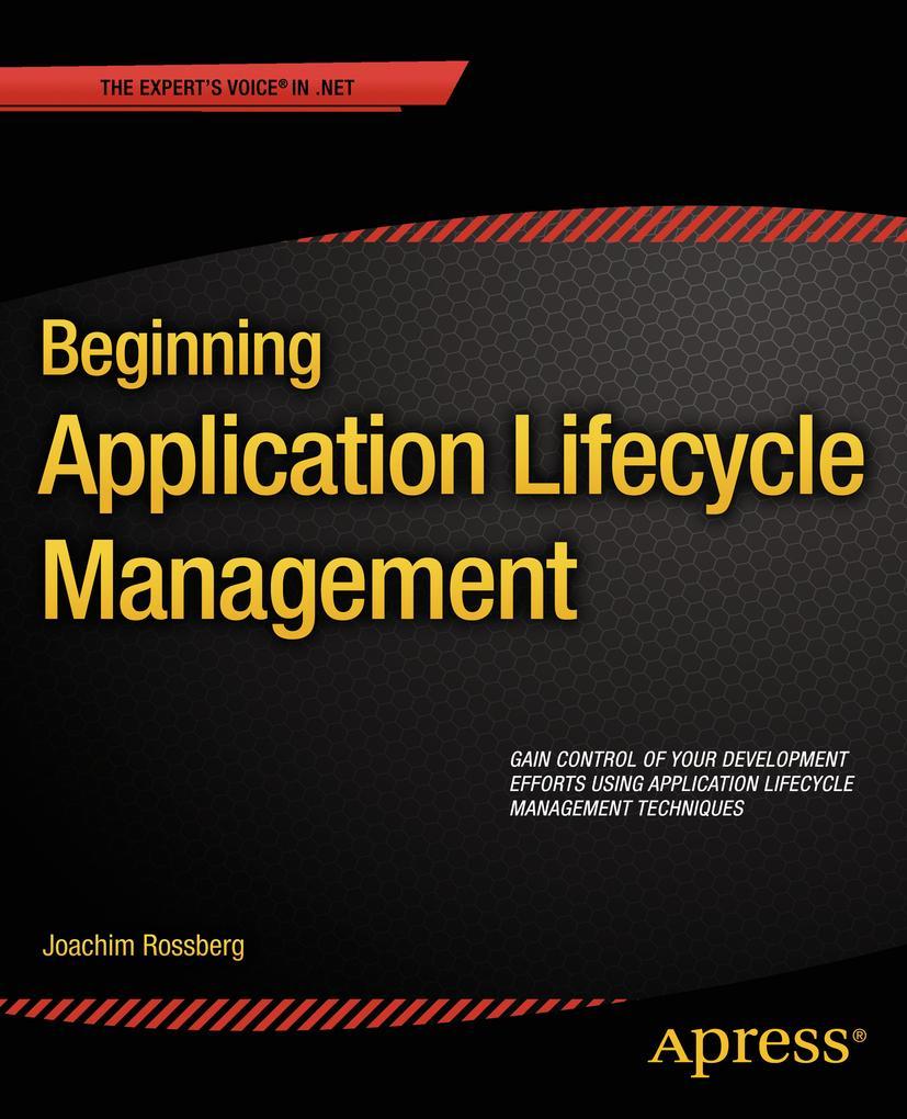 Beginning Application Lifecycle Management