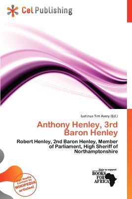 Anthony Henley 3rd Baron Henley
