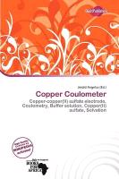 Copper Coulometer