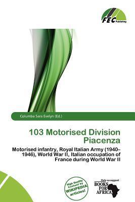 103 Motorised Division Piacenza