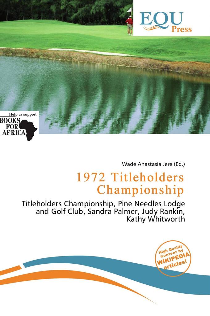 1972 Titleholders Championship