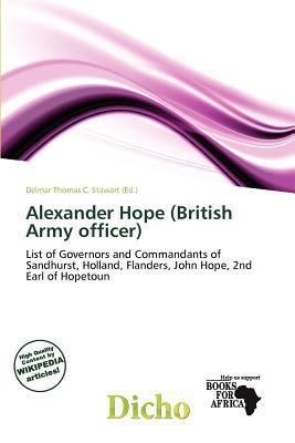 Alexander Hope (British Army officer)