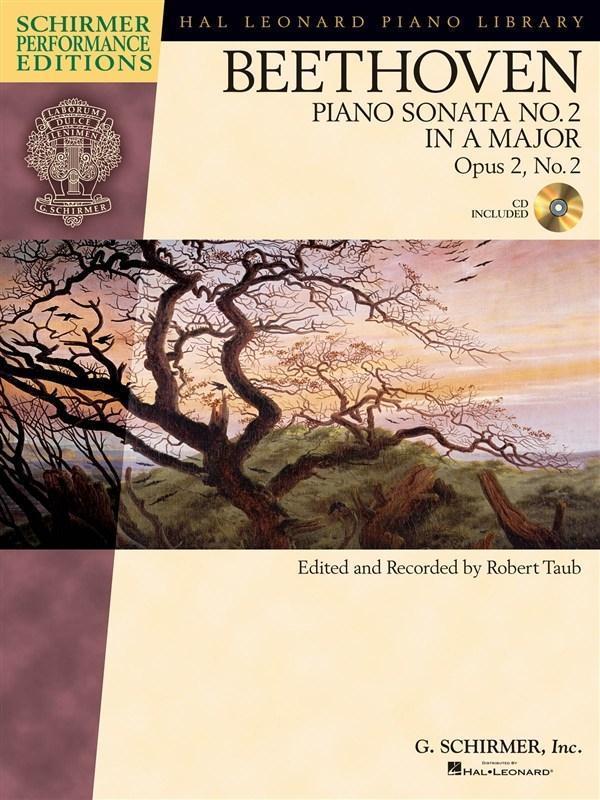 Beethoven: Sonata No. 2 in a Major Opus 2 No. 2 [With CD (Audio)] - Ludwig Van Beethoven
