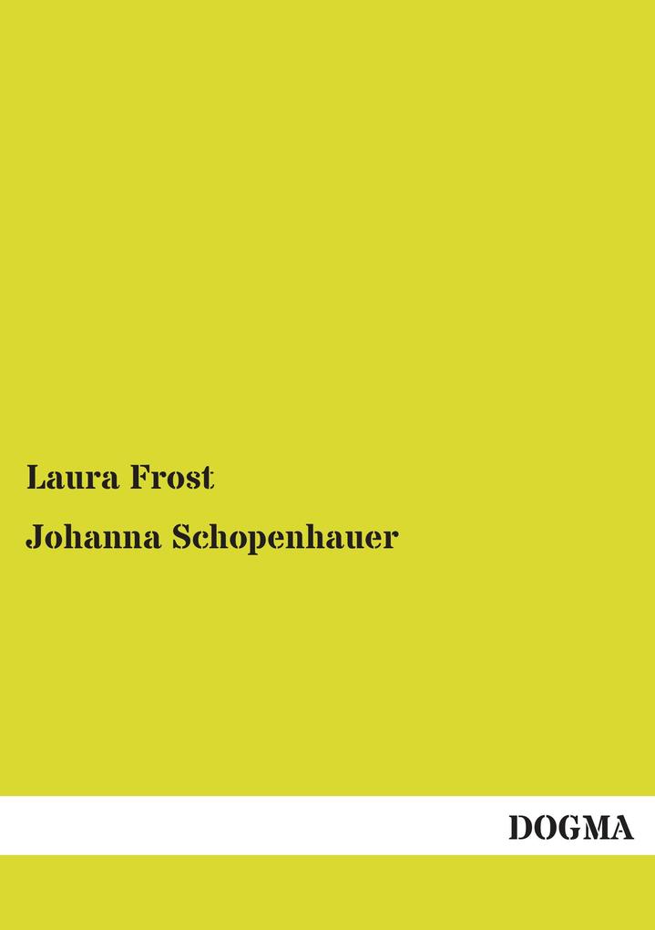 Johanna Schopenhauer