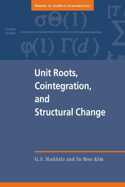 Unit Roots Cointegration and Structural Change