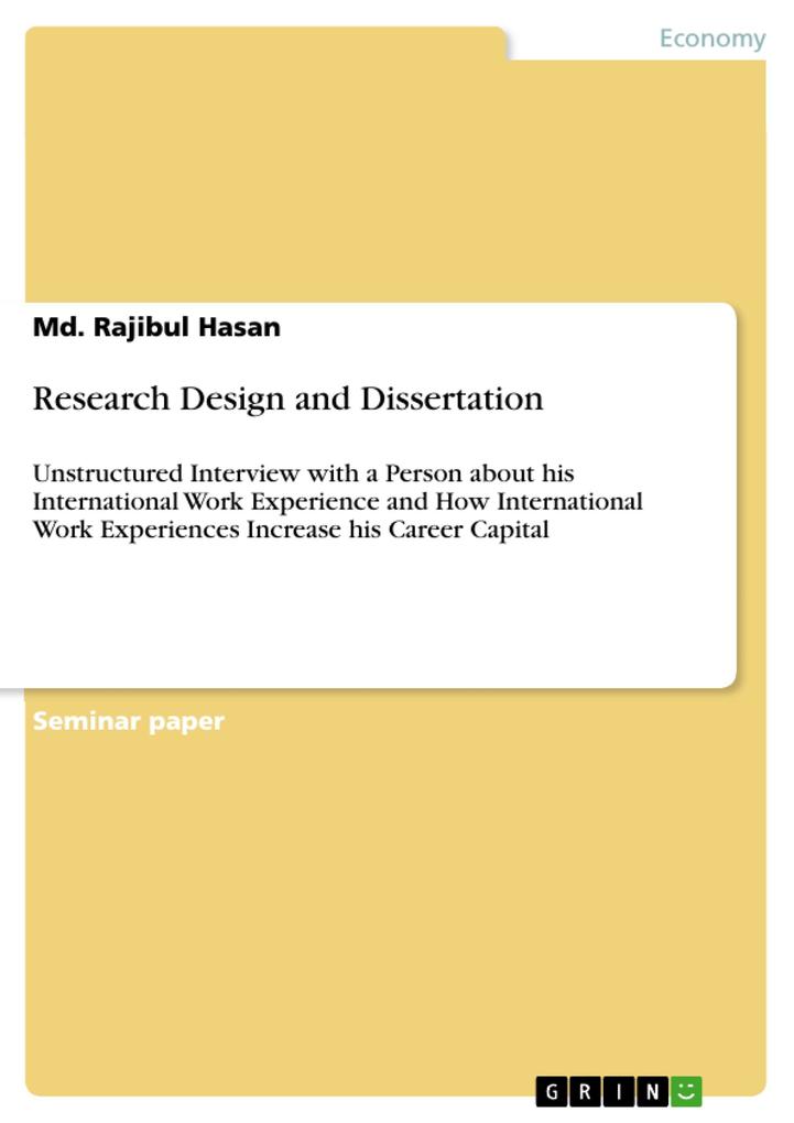 Research  and Dissertation