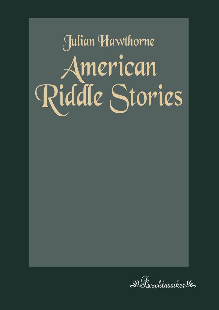 American Riddle Stories