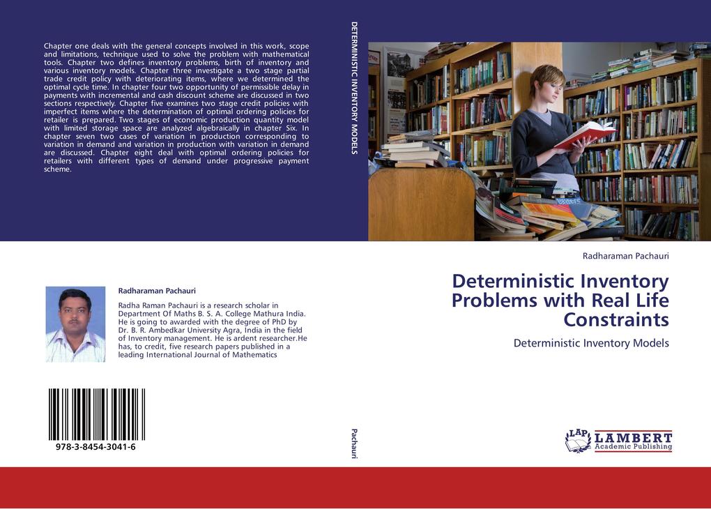 Deterministic Inventory Problems with Real Life Constraints